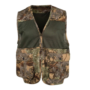Gilet de chasse professionnel pour sports de plein air, entraînement, logo personnalisé, léger, en polyester, fabriqué au Pakistan - Product Image 1