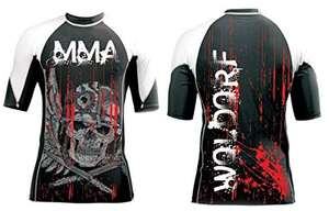 Camisas de manga corta y larga de diseño personalizado, ropa deportiva de sublimación Rash Guard para artes marciales para gimnasio y entrenamiento - Product Image 5