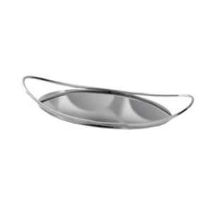 Bandeja de servicio multiusos de acero inoxidable con un aspecto refinado, adecuada tanto para la Restauración Profesional como para la cena en casa - Product Image 2