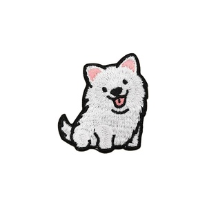 Dessin animé chiot broderie autocollants mignon chien patchs bricolage repassage Patch Badges patchs pour vêtements - Product Image 6