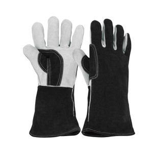 Guantes de Soldadura de Cuero Antiestáticos para Hombre de Alta Calidad al por Mayor, Resistentes al Viento, Transpirables, Resistentes a Desgarros, Grosor de 11 oz - Product Image 4