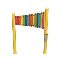 Customized Complete Set of Colorful Outdoor Play Musical Instruments for Children's Play Equipment