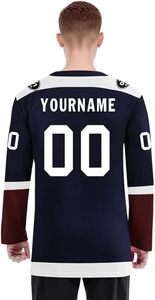 Vente en gros d'uniforme de hockey sur glace unisexe respirant à séchage rapide Style de service OEM sur mesure à vendre - Product Image 5