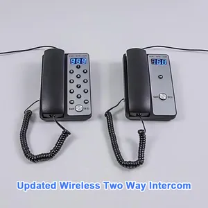 Daytech Wireless 2024 New Arrival Long Range Two-Way Audio Family Hotel Hospital Office Telephone Intercom