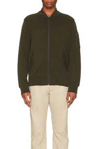 Veste bomber d'hiver pour homme avec logo personnalisé OEM ODM, col montant, design à capuche, élégante et décontractée - Product Image 5