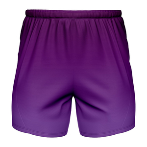 Pantalones cortos deportivos de alta calidad OEM para hombre, de algodón Jersey favorito, pantalones cortos de gimnasio de punto con bolsillos, malla de patrón sólido sublimado - Product Image 3