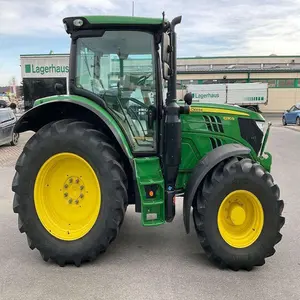 High quality Used agricultural machinery farm tractor John deer 5E-904 90HP 100HP tractors with disc plough
