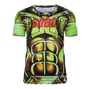 Personnalisez votre propre logo sublimé Full Sleeve Rash Guard Compression Shirt MMA Rashguard pour hommes - Product Image 2