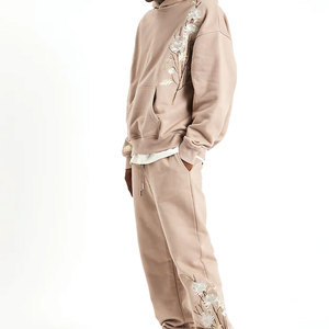 El mejor Material Hombres Sudadera con capucha Cantidad a granel Secado rápido Bordado Algodón teñido liso Mezclado para invierno Patrón sólido - Product Image 4