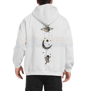 Sweat-shirts surdimensionnés pour hommes fabriqués au Pakistan, couleur marron, sweat-shirts surdimensionnés pour hommes, logo imprimé personnalisé, sweat-shirt décontracté pour hommes - Product Image 2