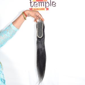 Closure 2*6 100% Machine double weft Processing None Indian Natural <b>Color</b> <b>Hair</b> Black Women Cheap Wholesale <b>Braiding</b> Human <b>Hair</b> - Product Image 4