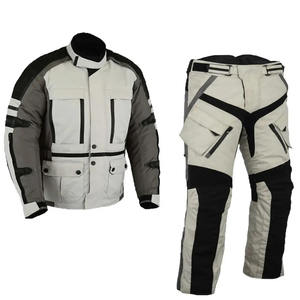 Mens and Womens Motorcycle Suit All-Season <b>Waterproof</b> Biker Outfit with Reinforced Safety <b>Pads</b> Breathable Mesh and Comfort Fit - Product Image 1