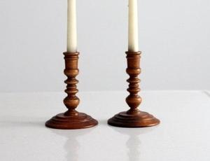 High Quality Solid Wood <b>Candle</b> Stand for Tabletop Decoration Classic Design Smooth Surface <b>Long</b> Term Usage Strength Christmas - Product Image 4