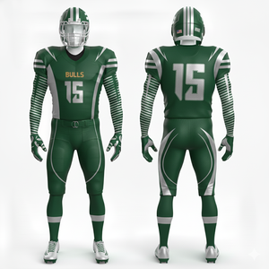 Uniforme de Fútbol Americano Personalizado Más Vendido, Top de Manga Corta de Talla Grande, 100% Poliéster, Ropa de Equipo Unisex - Product Image 5