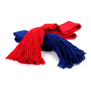 Faja sencilla OEM con borlas, Material de lana, faja tejida al por mayor para manualidades textiles - Product Image 1