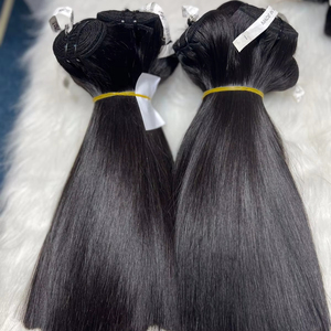 เทปทอเส้นผมตรงแบบเรมี่ผมมนุษย์สำหรับต่อแบบดิบเวียดนาม - Product Image 1