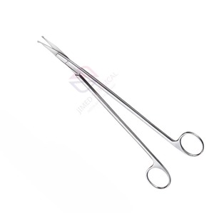 Tijeras Quirúrgicas Profesionales Hegemann DeBakey para Bebés, Curvas, de Acero Inoxidable, con Punta de Punto, Manuales, Certificadas por la CE para Uso Médico - Product Image 6