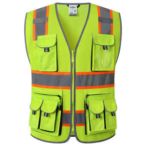 Chaqueta de alta visibilidad Chaleco DE SEGURIDAD reflectante Ropa de construcción Trabajo DE SEGURIDAD Ropa reflectante - Product Image 1