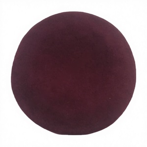 Autumn Winter Western Fashionable Burgundy Design New Factory Wholesale for Outdoor Scenes Custom Embroidery Hats & Berets - Product Image 1