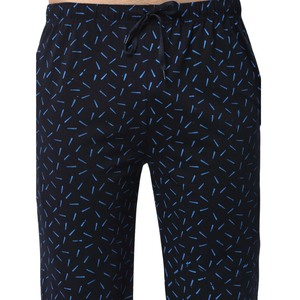 Conjunto de pijama de dos piezas de algodón informal para hombre, ropa de dormir suave, tejido de punto, venta al por mayor, OEM - Product Image 3