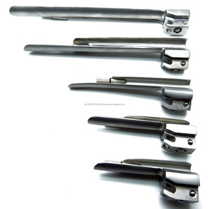 Set de Laringoscopio Convencional LED de Acero Inoxidable, 4 Hojas Macintosh, 5 Hojas Miller, 2 Mangos, Caja de Bombillas Adicionales, Certificación CE ISO, OEM - Product Image 2