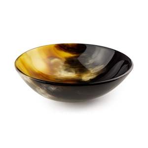 High Branded Natural Horn Serving Bowl <b>Set</b> Handcrafted Polished <b>Shaving</b> Bowls Pasta Good Enamel Bowl Carved Home Restaurant - Product Image 1