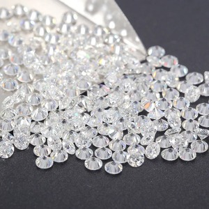 Diamants synthétiques ronds taille brillant HPHT cultivés en laboratoire, de 1,0 mm à 3,2 mm, couleur EF, clarté VVS, diamants synthétiques en vrac pour bijoux - Product Image 5