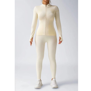 High Quality Active Wear Gym Set New Style Fashionable Yoga Set with Breathable Elastic Waist Closure Solid Pattern Yoga Set - Product Image 6