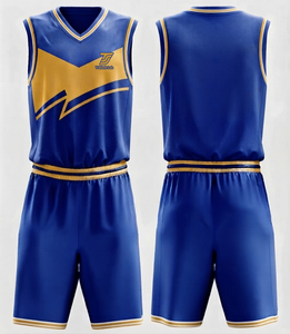 Maillot de basket-ball respirant en jersey brodé de haute qualité, uniforme personnalisé sans manches pour toutes les saisons - Product Image 2