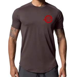 Camiseta de algodón 100% para hombre, ultrasuave, transpirable y ligera, duradera para gimnasio informal y exterior, tela de rizo 220 GSM - Product Image 1