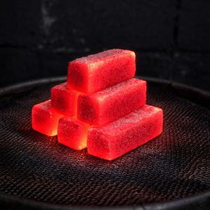 100% Coconut Shell Black Charcoal Briquette for <b>Shisha</b> <b>Hookah</b> in Rectangular Shape with Premium Quality 2.5 Hours Burning Time - Product Image 4