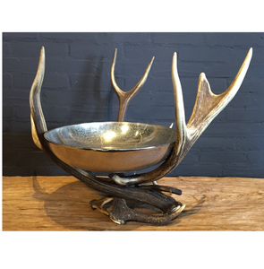 Vendeur chaud bol en métal support en bois de cerf décor de table de mariage fruits dessert fruits secs bols de service maison cuisine table à manger - Product Image 1