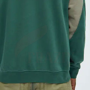 Nueva Llegada, Sudadera con Capucha Informal, Cómoda, de Primera Calidad, con Hombros Caídos, de Poliéster/Algodón, Diseño Sólido, para Hombre, Holgada, de Invierno - Product Image 5