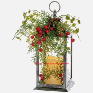 โคมไฟแขวนตกแต่งดีไซน์สวยงามโคมไฟเหล็กโลหะสำหรับตกแต่งเทศกาลคริสต์มาส - Product Image 1