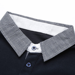 Polos de golf de verano de manga corta de alta calidad, polos de hombre de negocios con estampado bordado de poliéster transpirable - Product Image 3