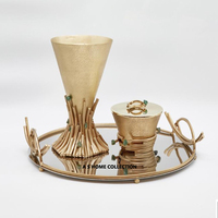 Nouvelle arrivée 2024 style arabe argent design unique haute qualité meilleure vente parfum décoratif de luxe utiliser brûleur d'encens