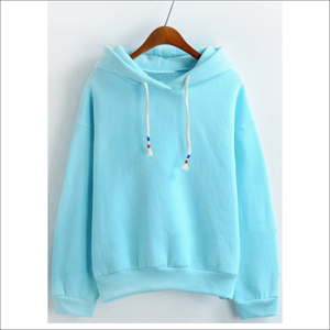 2024 nueva llegada sudaderas con capucha Venta caliente peso pesado liso azul claro Sudadera con capucha para venta al por mayor sudaderas lisas a granel con alta calidad - Product Image 1