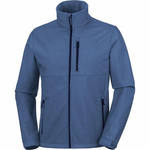 Veste Softshell à col montant réglable pour homme, imperméable, coupe-vent, logo personnalisé OEM, meilleures ventes - Product Image 6
