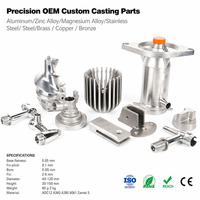 Dissipateur thermique à ailettes moulé sur mesure, volute spirale OEM, plaque de fixation pour moteur à air, couvercle et raccords – Vente en gros directe usine