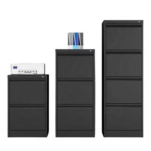 Moderner Büro-Stahlaktenschrank mit 2/3/4 Schubladen für A4-Papier, Vertikaler Metallordner, Umweltfreundlich für Werkstatt und Supermarkt - Product Image 1