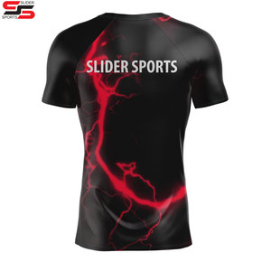 Camiseta de pesca de manga corta para exteriores con estampado de talla grande de alta calidad, protección solar UPF 50 +, logotipo personalizado, transpirable de secado rápido - Product Image 2