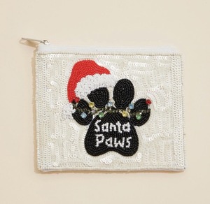 Monedero de Cuentas Multicolores Personalizado para Mujer XOXO, Monedero de Cuentas Moderno y Hermoso para Navidad y Fiestas - Product Image 1