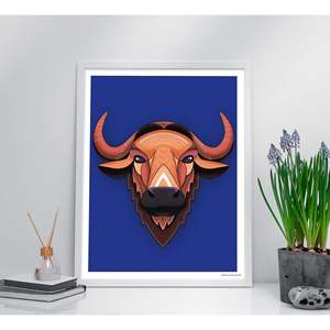 Lot de 3 impressions d'art animaux asiatiques style Madeleine, motif nature morte complexe - Product Image 2