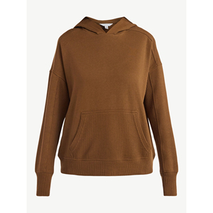 Sweat-shirt à capuche personnalisé avec logo, polaire chaud, style hiver pour femmes, vente directe d'usine - Product Image 1