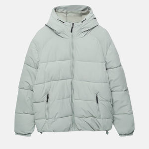 Veste matelassée unisexe à capuche personnalisable de haute qualité, chaude, imperméable, avec logo frontal, design moderne, pour l'hiver, vêtement d'extérieur décontracté - Product Image 1