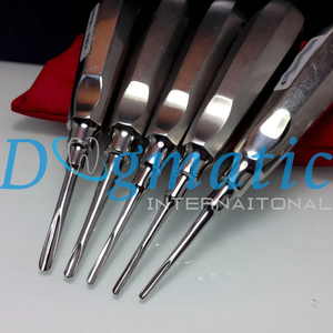 High Quality Reusable Manual Set of 5 Pieces Dental Elevators Extraction Surgical Instruments - Product Image 2