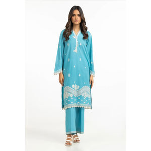 Vestido formal de Ropa Étnica tradicional pakistaní para mujeres a la venta MOQ bajo ropa de mujer calidad de exportación 3 uds vestido formal - Product Image 1