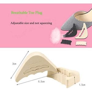 2 paia di inserti per scarpe Unisex riutilizzabili in spugna morbida mezze solette regolabili per scarpe con tappo alluce per solette sportive Comfort - Product Image 5