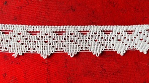 Luxury Traditional Beige Cotton Floral Crochet <b>Lace</b> Trim Narrow Decorative <b>Ribbon</b> Saree Lehenga Kurti Dress Garment Craft - Product Image 2