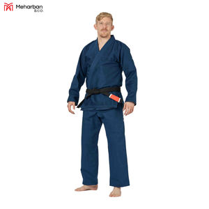 2023 Unisex XXL algodón Taekwondo uniforme con cinturón logotipo personalizado transpirable artes marciales desgaste conjunto blanco Karate Gear - Product Image 3